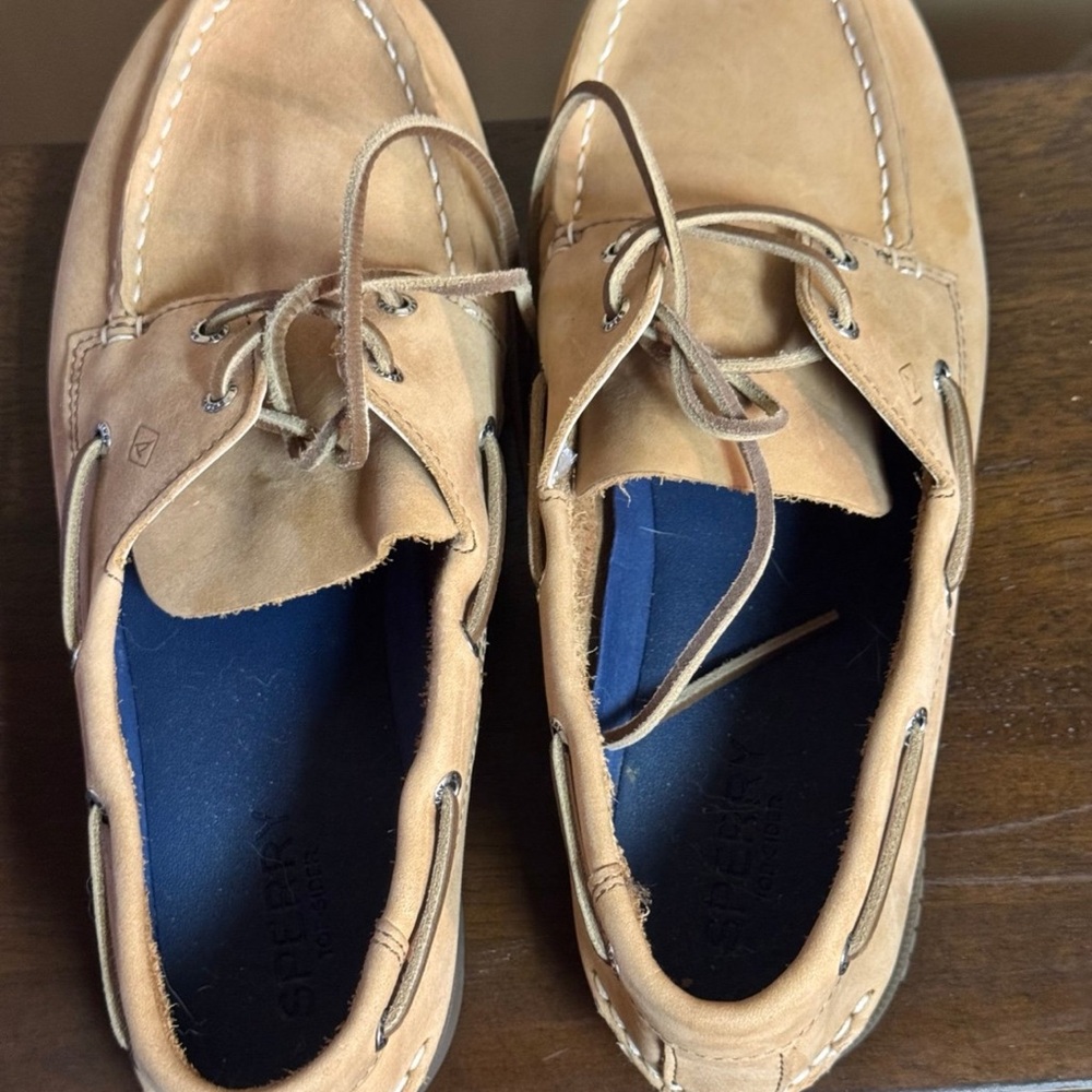 Sperry Boy Tan Boat Shoes